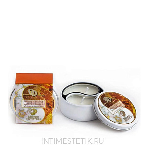 Массажная свеча с феромонами Янтарное утро